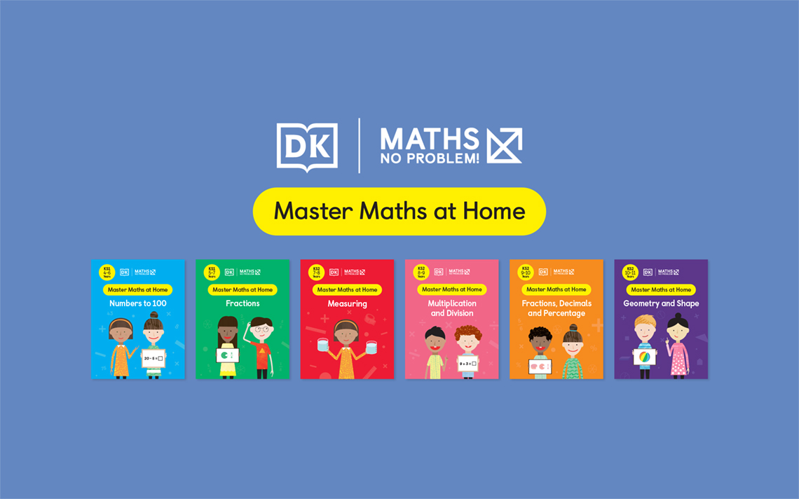 DK & Maths — No Problem! join together to create a learning revolution
